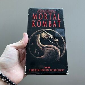 Mortal Kombat VHS 1995 Movie Alliance Video Hi-Fi Stereo Action ARV 1835